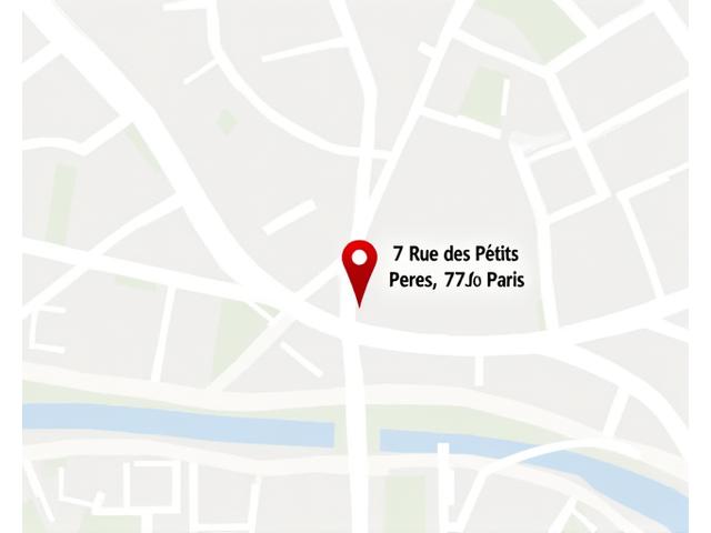 Localisation de notre bureau à Paris, France sur une carte