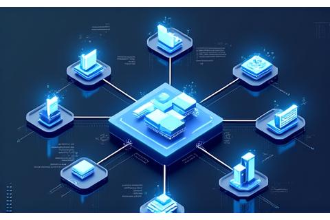 Diagramme stylisé montrant l'intégration de différentes technologies éducatives (LMS, LXP) dans un écosystème numérique.
